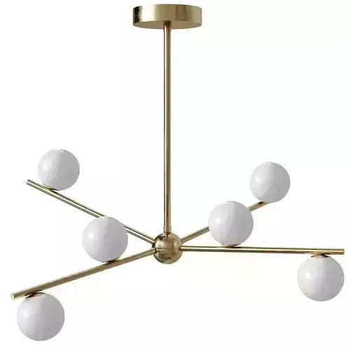 Alfaro Chandelier Lamp  Low-poly 3D model