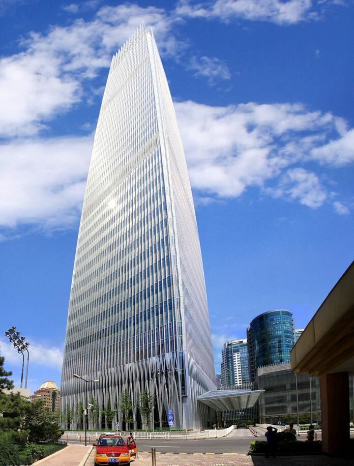 SU model of the Guomao Phase III office building building 3D model_5