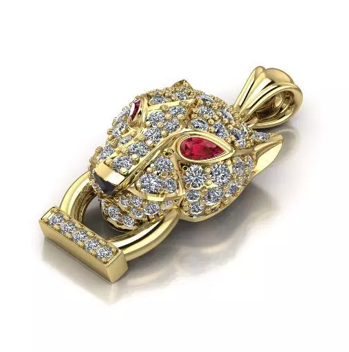 Panther pendant N011684 3D print model
