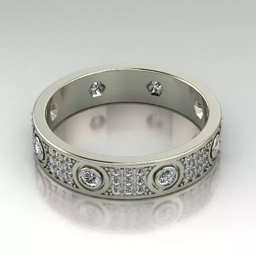 Ring 3dm stl obj render N011682 3D print model_0