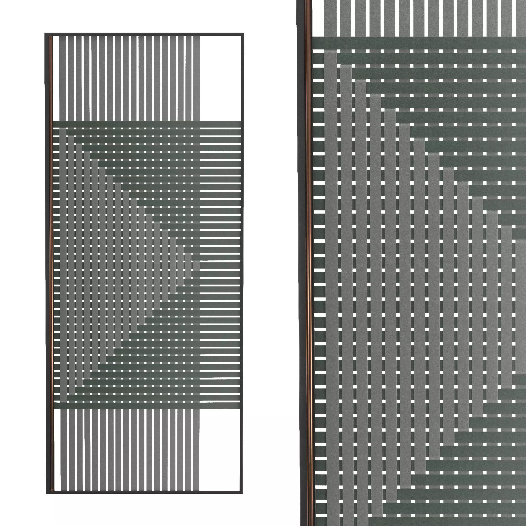 sliding door 3D model_0