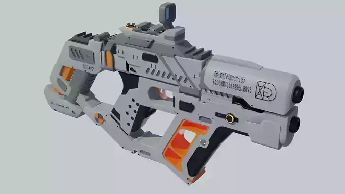 Sci-fi gun