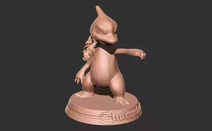Pokemon - charmeleon 3D print model
