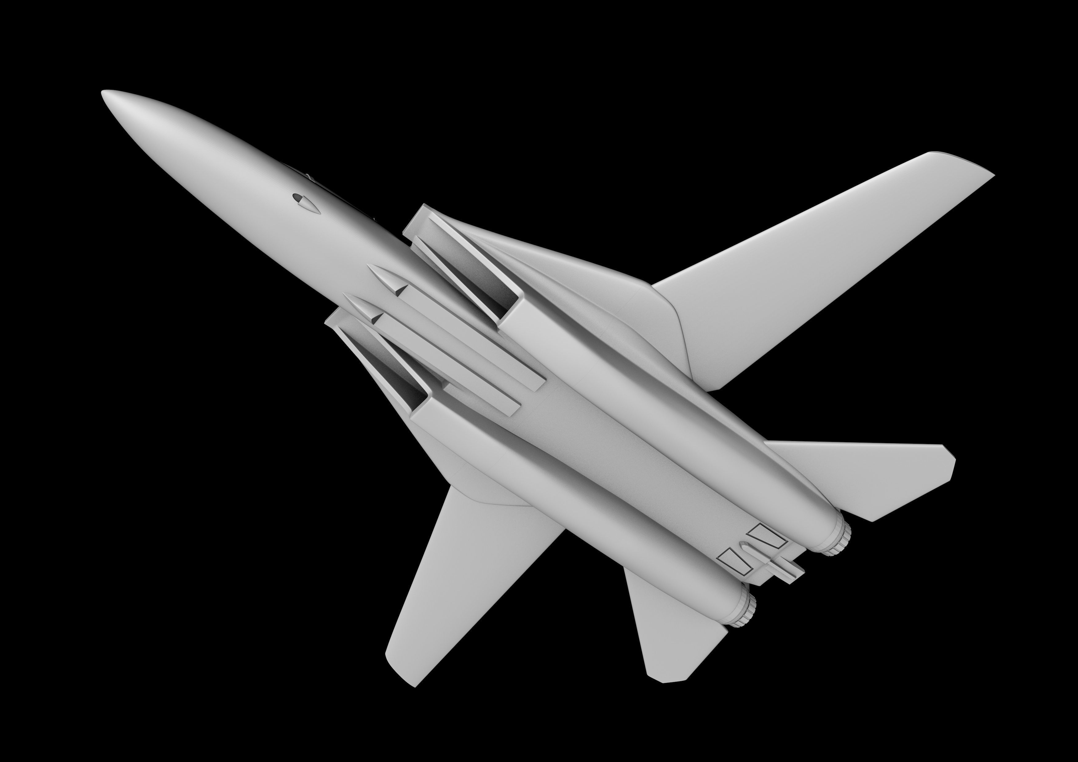 F-14 TOMCAT SCALE 1-72 PRINTABLE STL FILES 3D model 3D printable | CGTrader