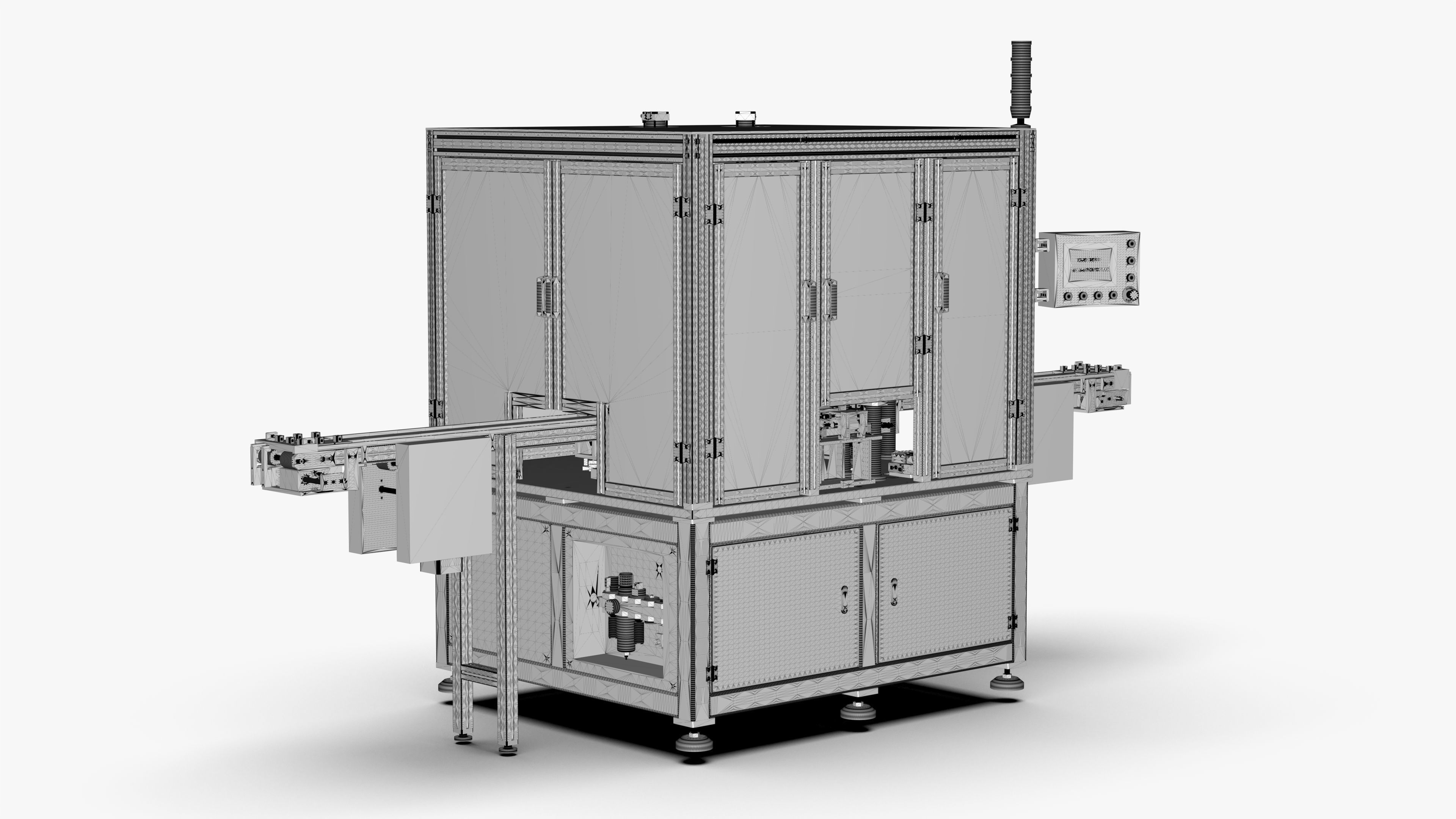Automatic Assembly and Testing Equipment for Shrapnel 3D model_24