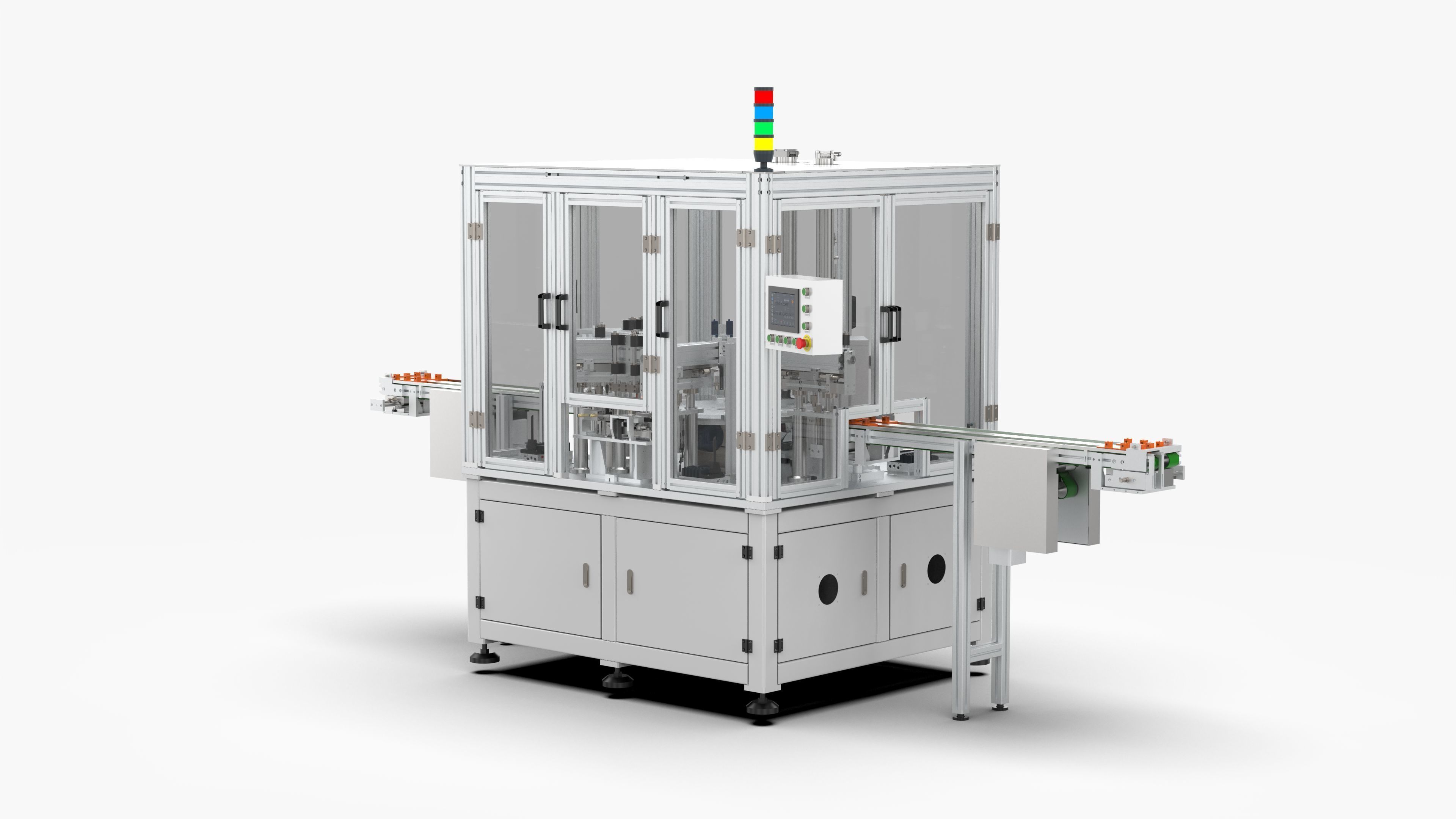Automatic Assembly and Testing Equipment for Shrapnel 3D model_4