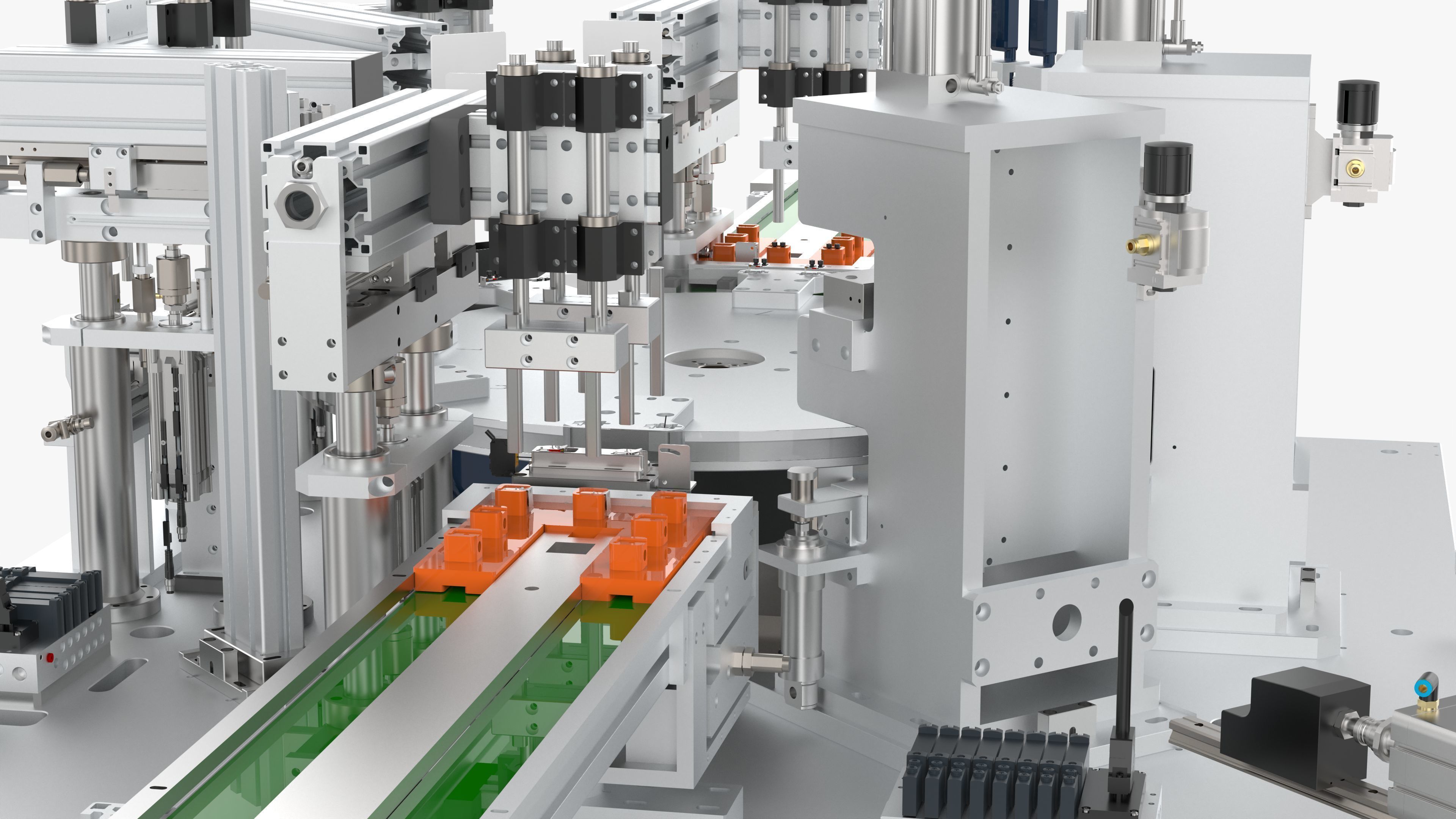 Automatic Assembly and Testing Equipment for Shrapnel 3D model_22