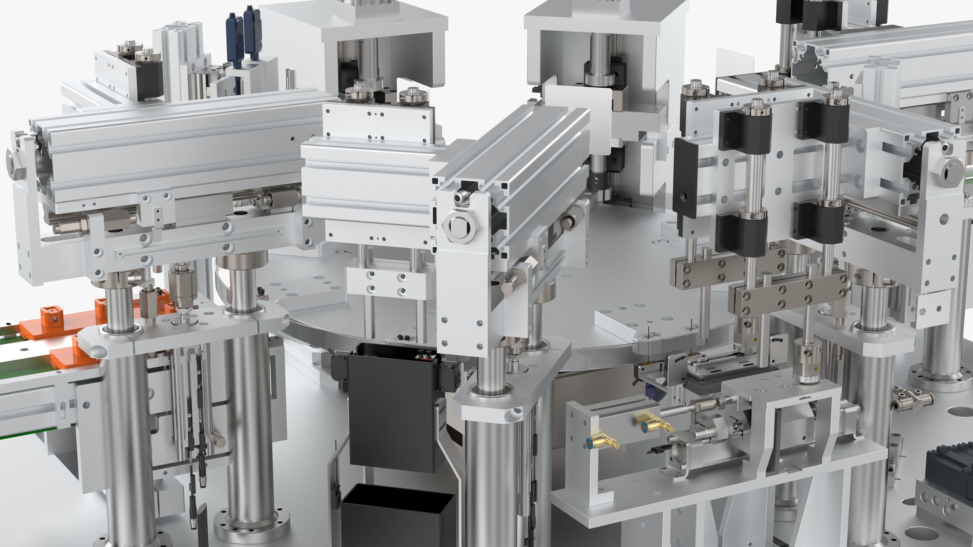 Automatic Assembly and Testing Equipment for Shrapnel 3D model_21