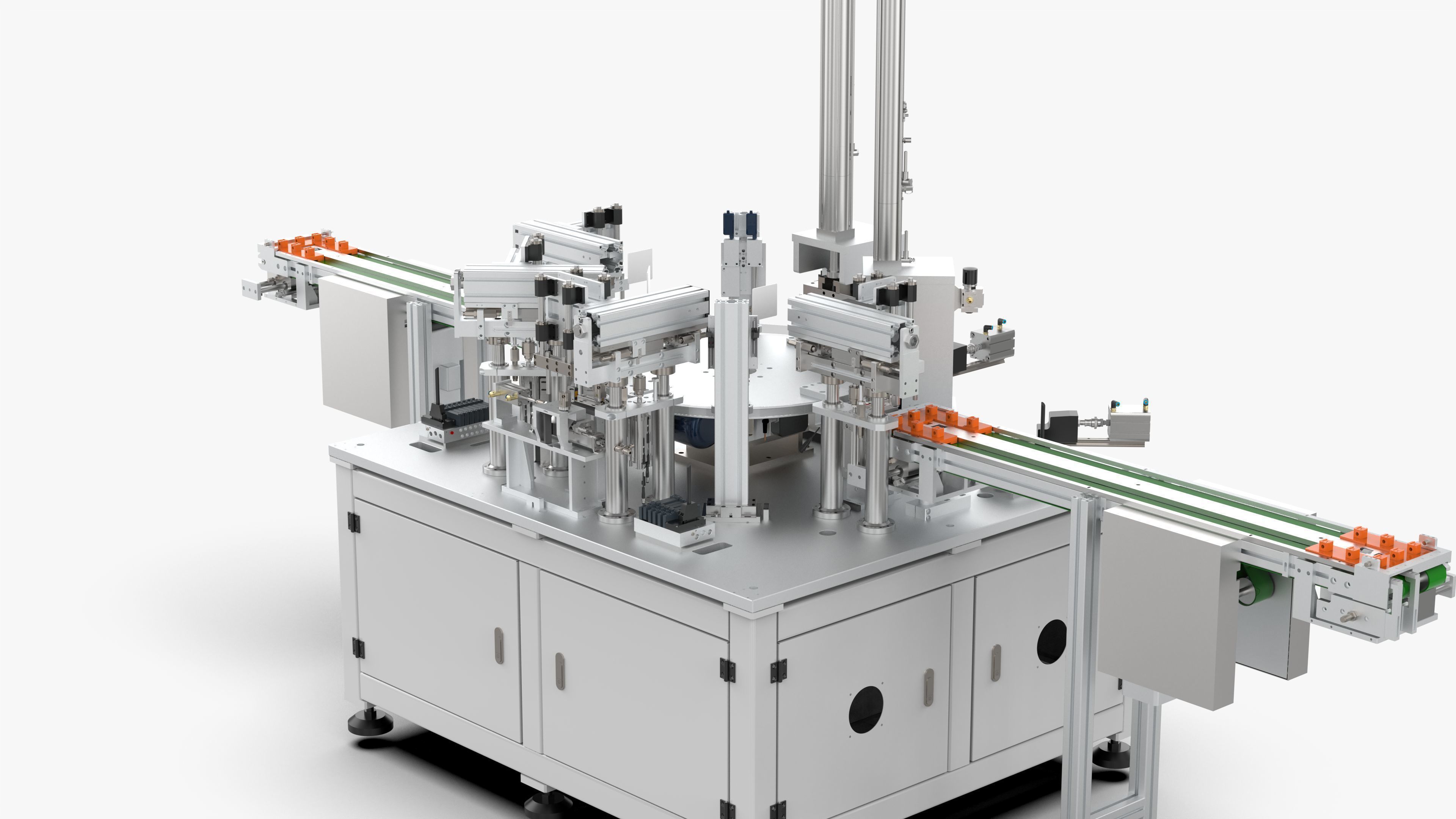 Automatic Assembly and Testing Equipment for Shrapnel 3D model_16