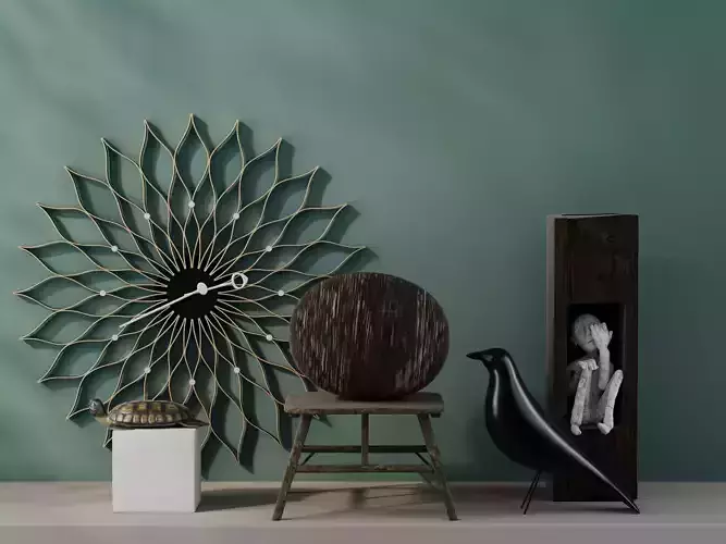 Sculpture Set Decoration