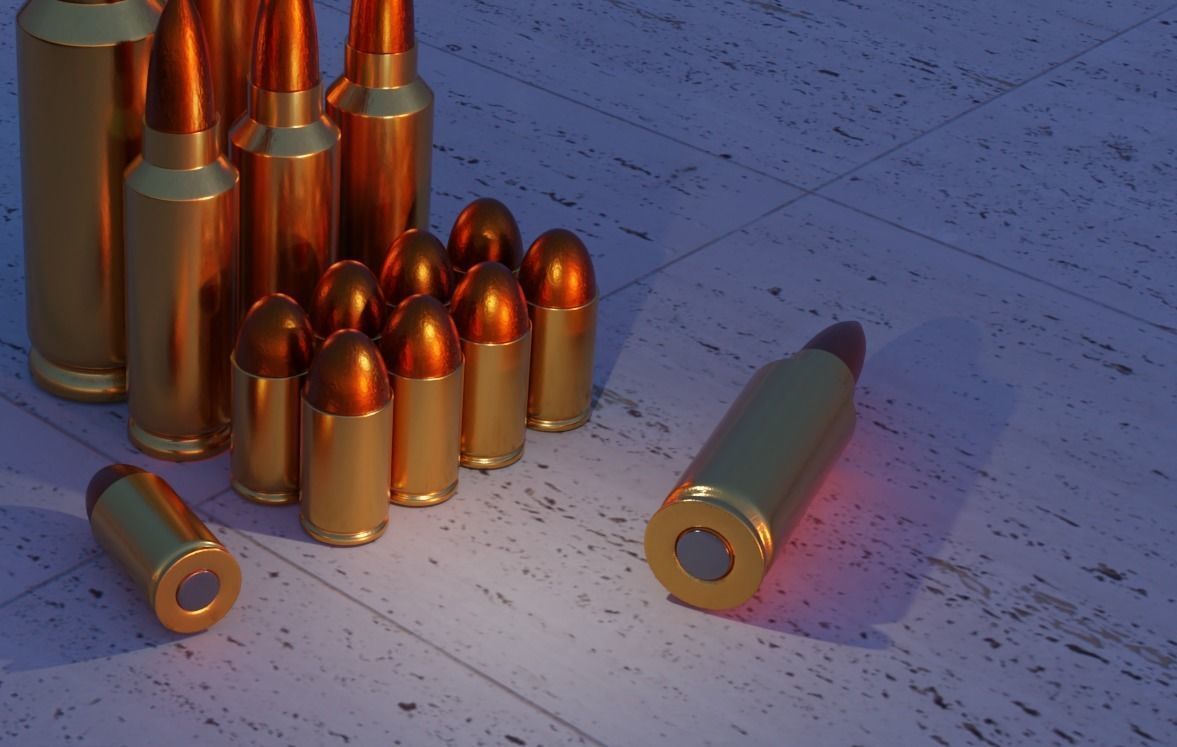 Bullets 3D model_1