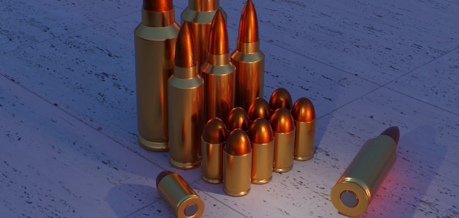 Bullets 3D model_3