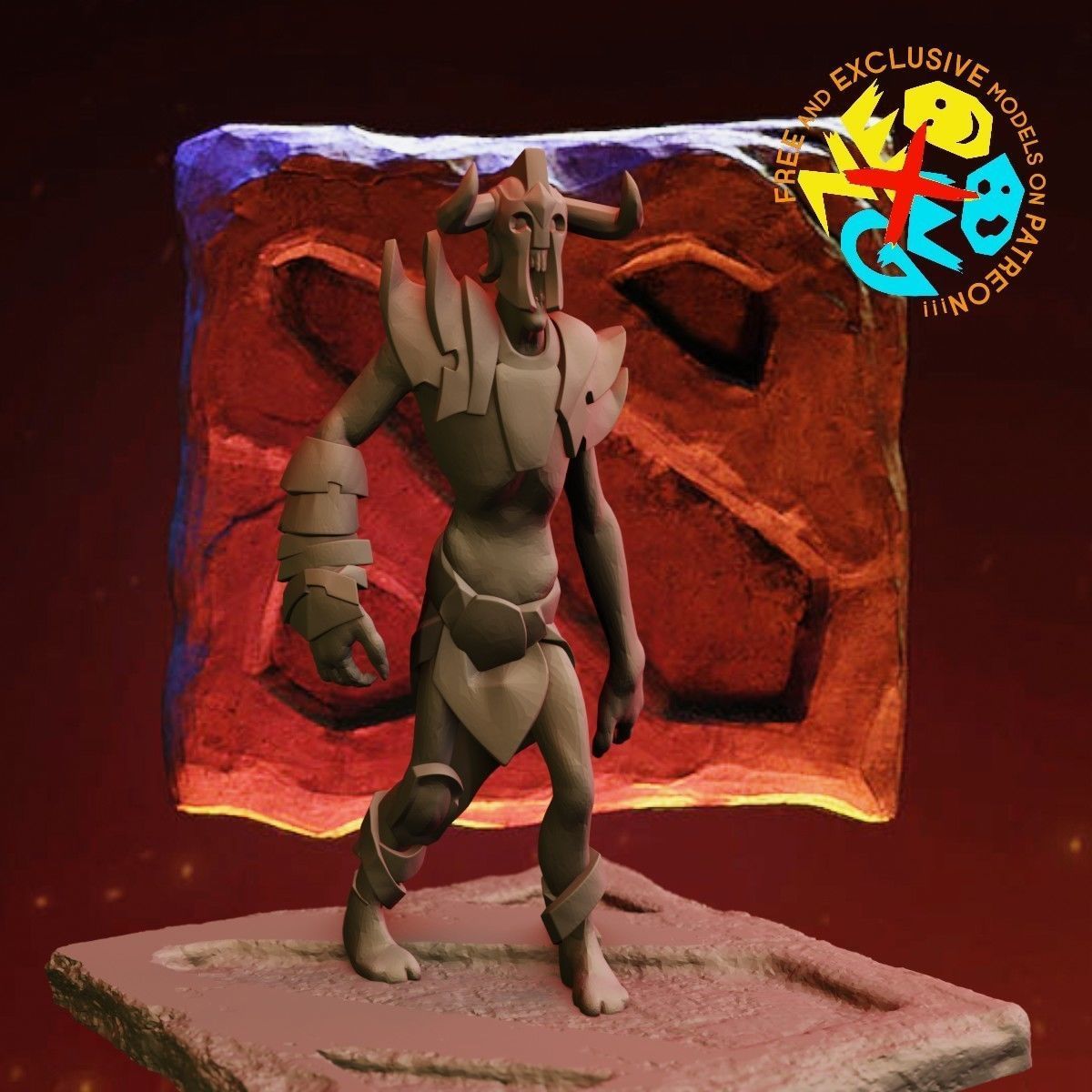 UNDYING - DOTA 2 3D print model_2