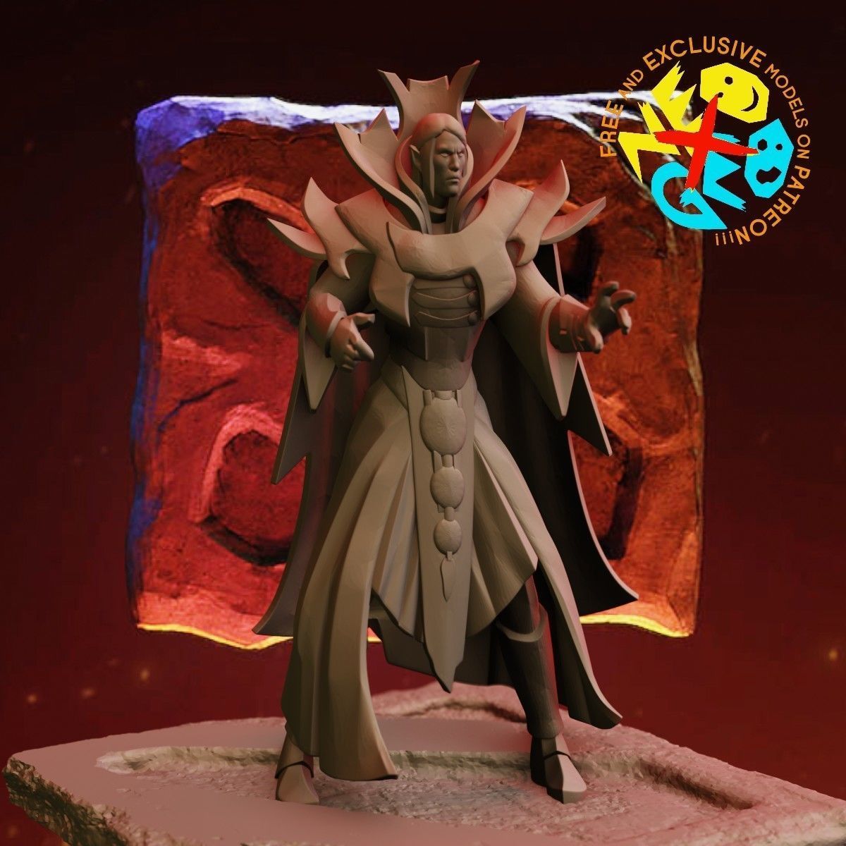 INVOKER - DOTA 2 3D print model_2