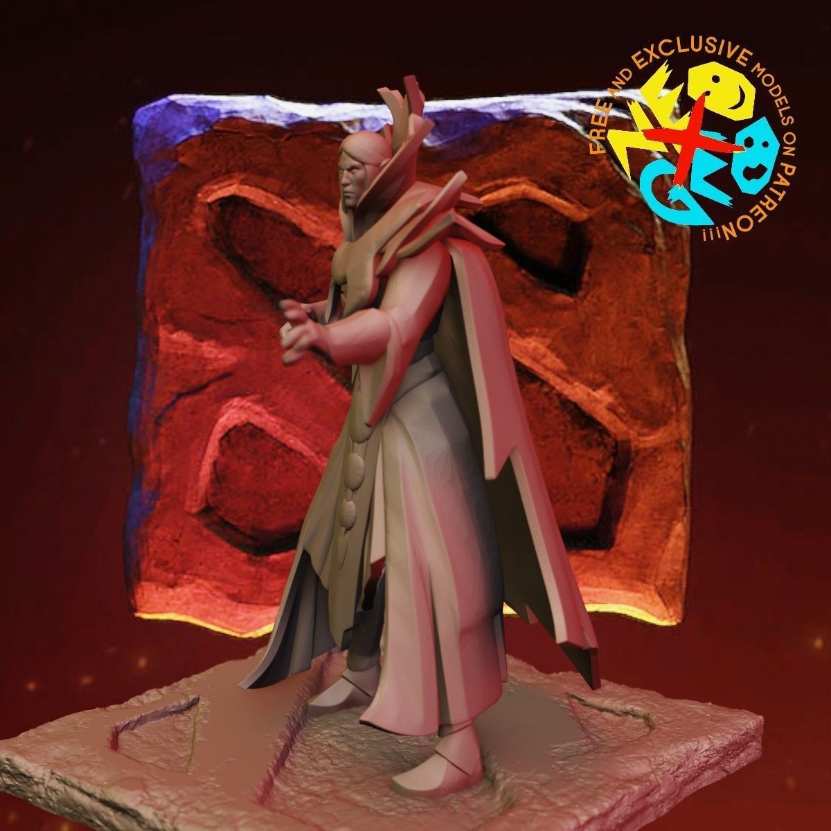 INVOKER - DOTA 2 3D print model_1