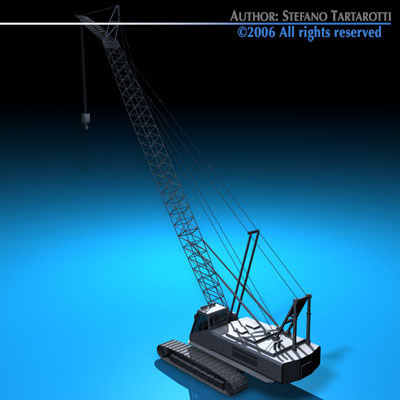 Crane 3D model_5