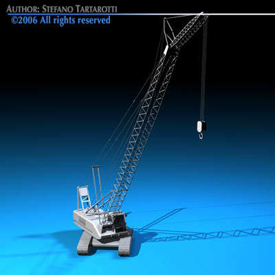Crane 3D model_3