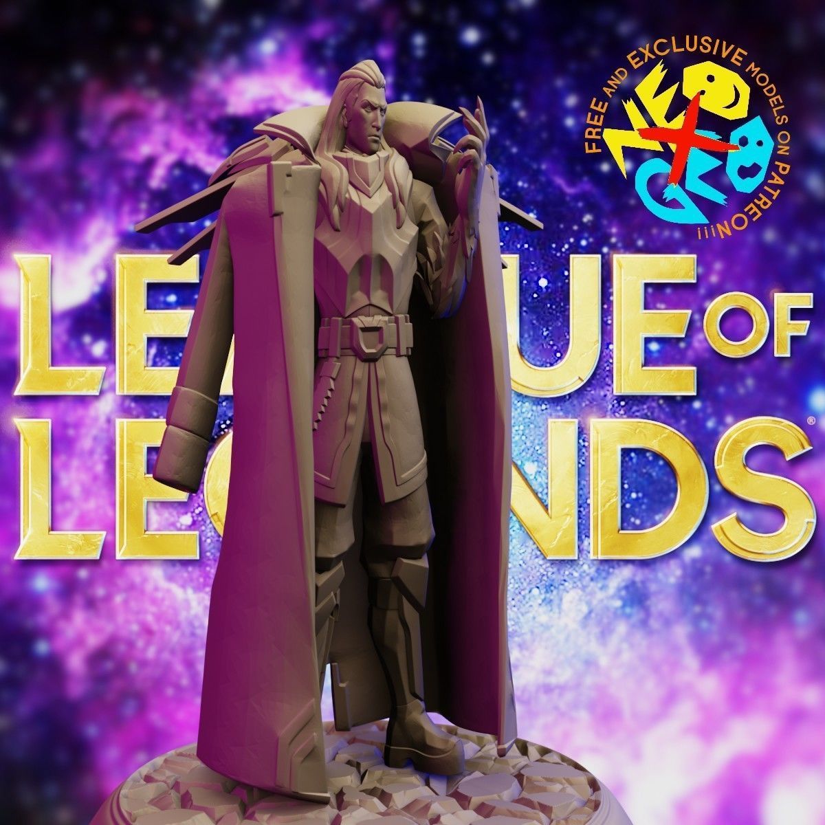 SWAIN - LEAGUE OF LEGENDS 3D print model_2