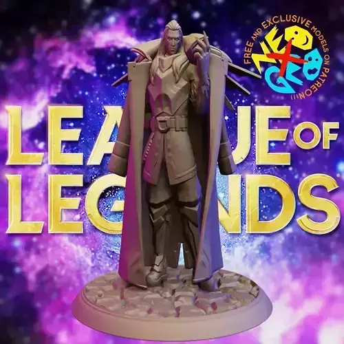 SWAIN - LEAGUE OF LEGENDS 3D print model