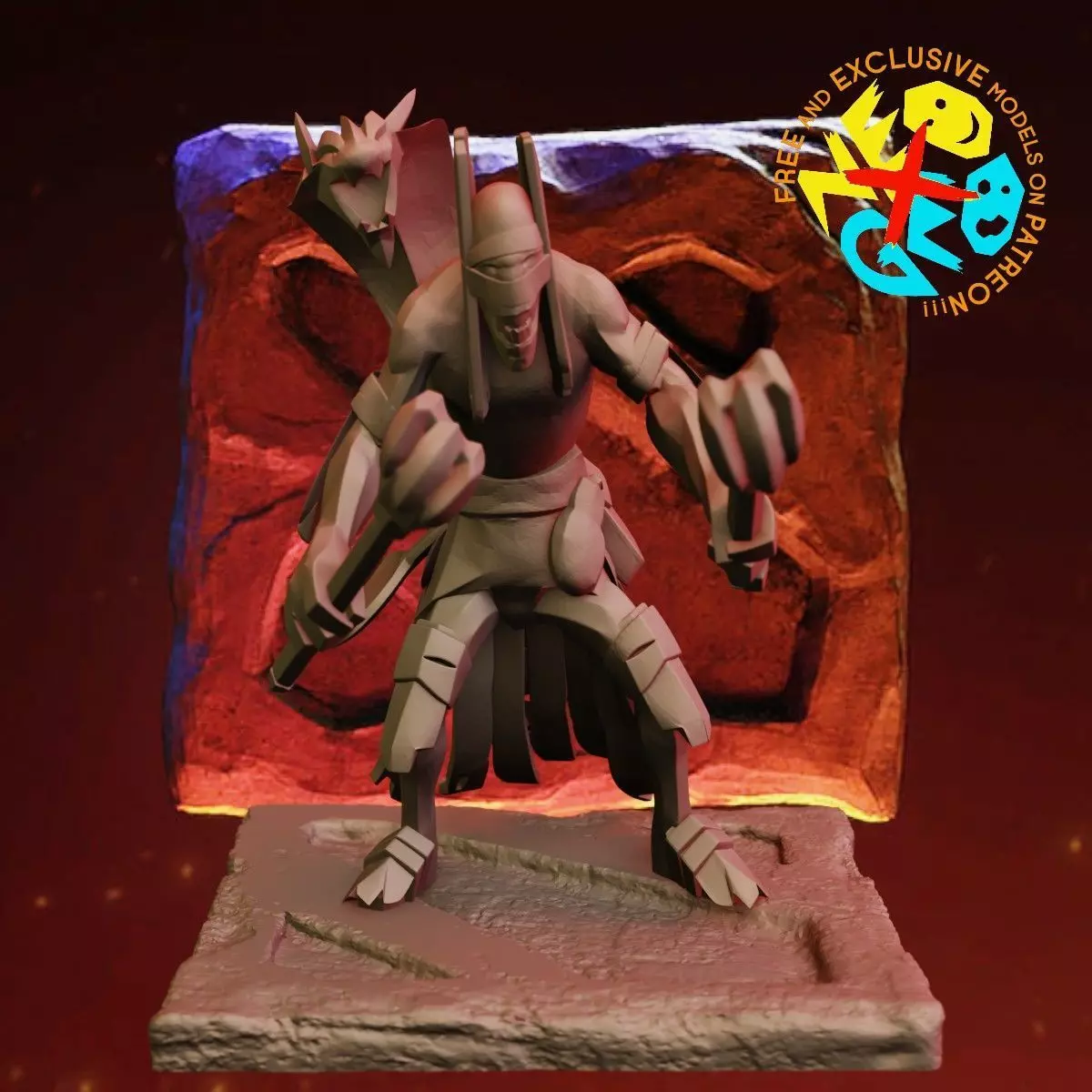 SHADOW SHAMAN - DOTA 2 3D print model