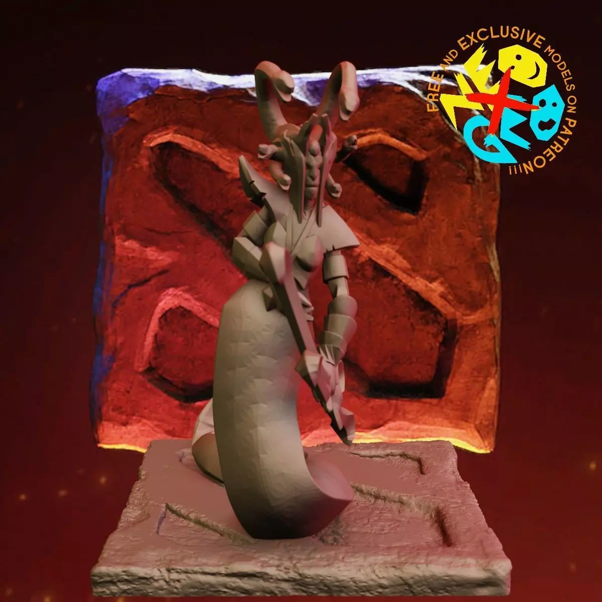 MEDUSA - DOTA 2 3D print model_0