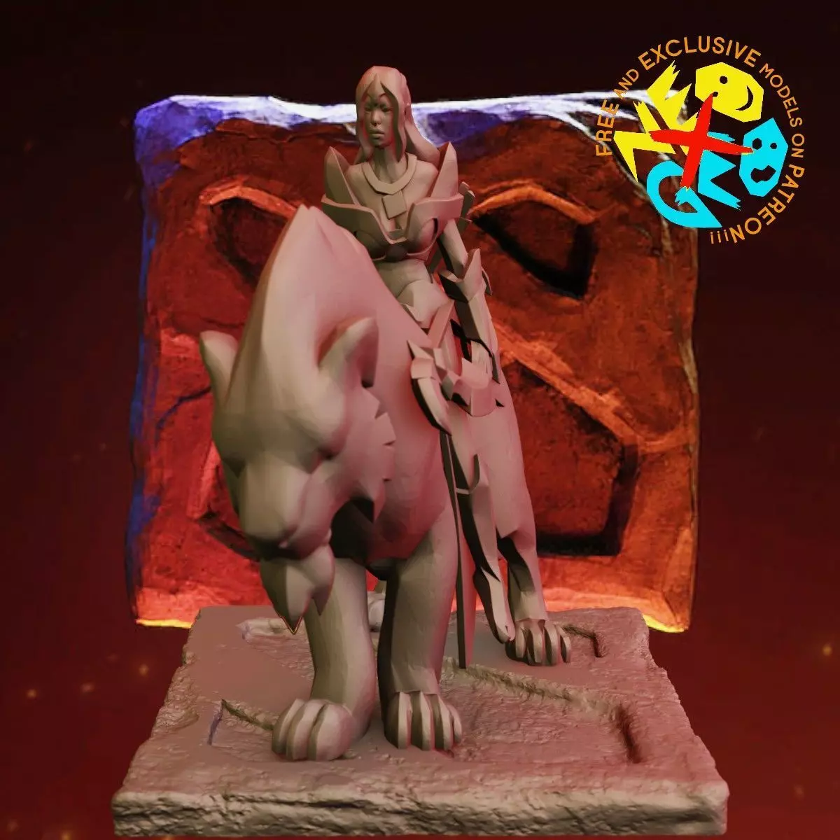 MIRANA - DOTA 2 3D print model
