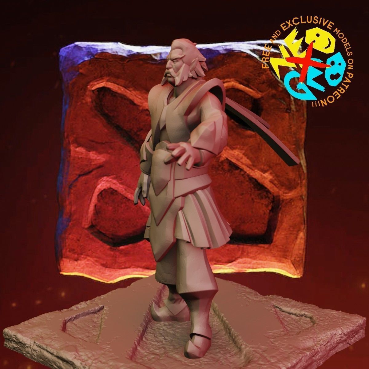 ZEUS - DOTA 2 3D print model_1