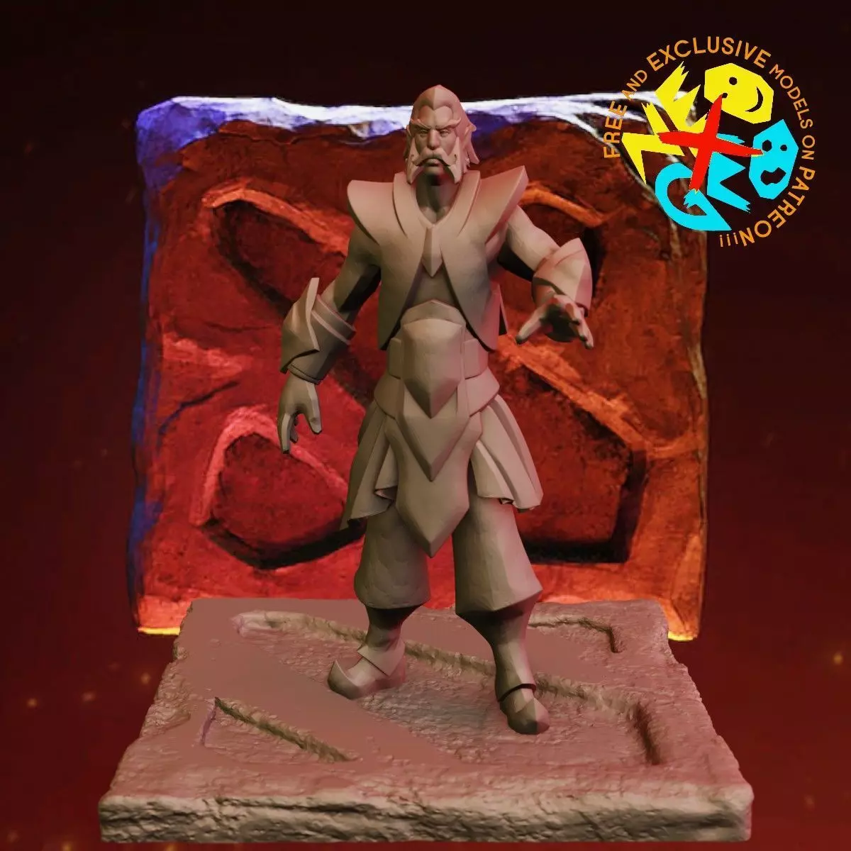 ZEUS - DOTA 2 3D print model_0