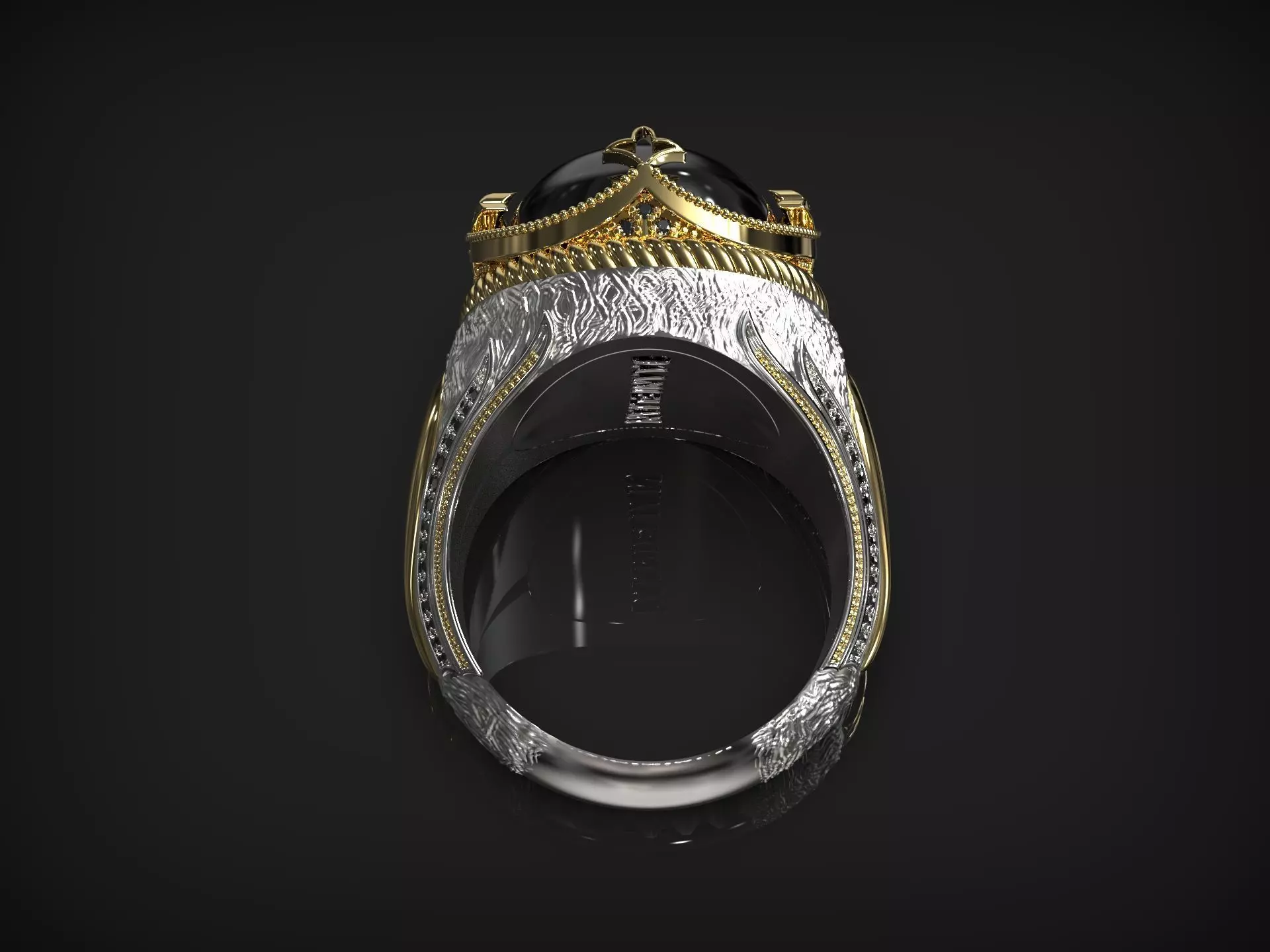 Luxury Ring for Men Very Great Quality 3D Model 3D print model_0