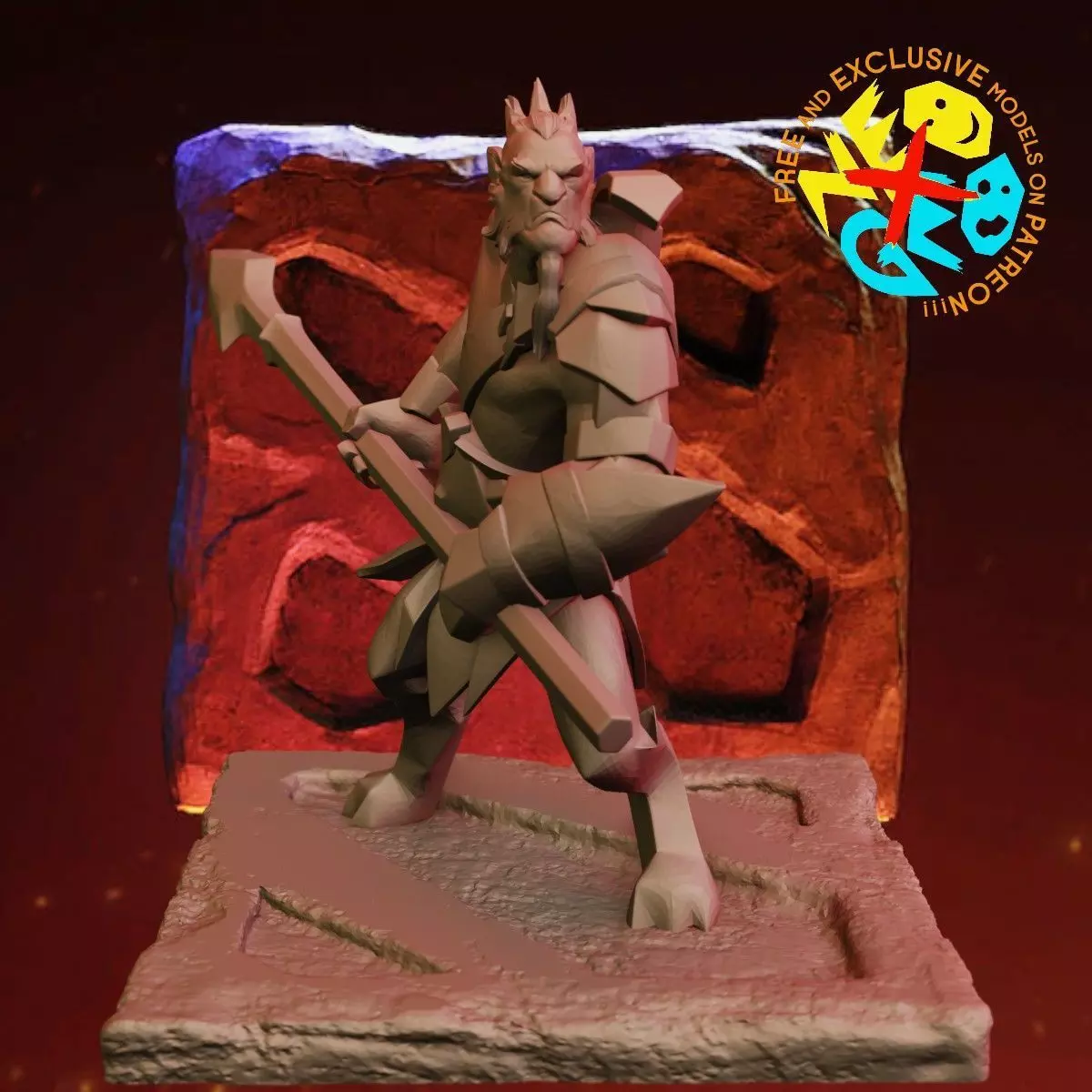 PHANTOM LANCER - DOTA 2 3D print model_0