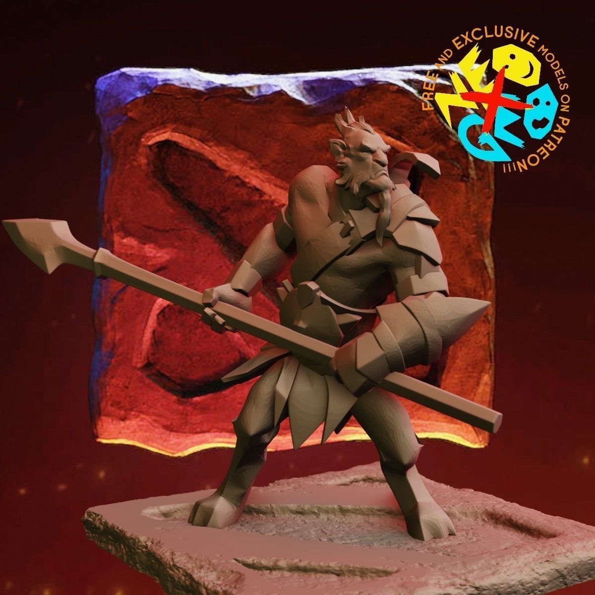 PHANTOM LANCER - DOTA 2 3D print model_2