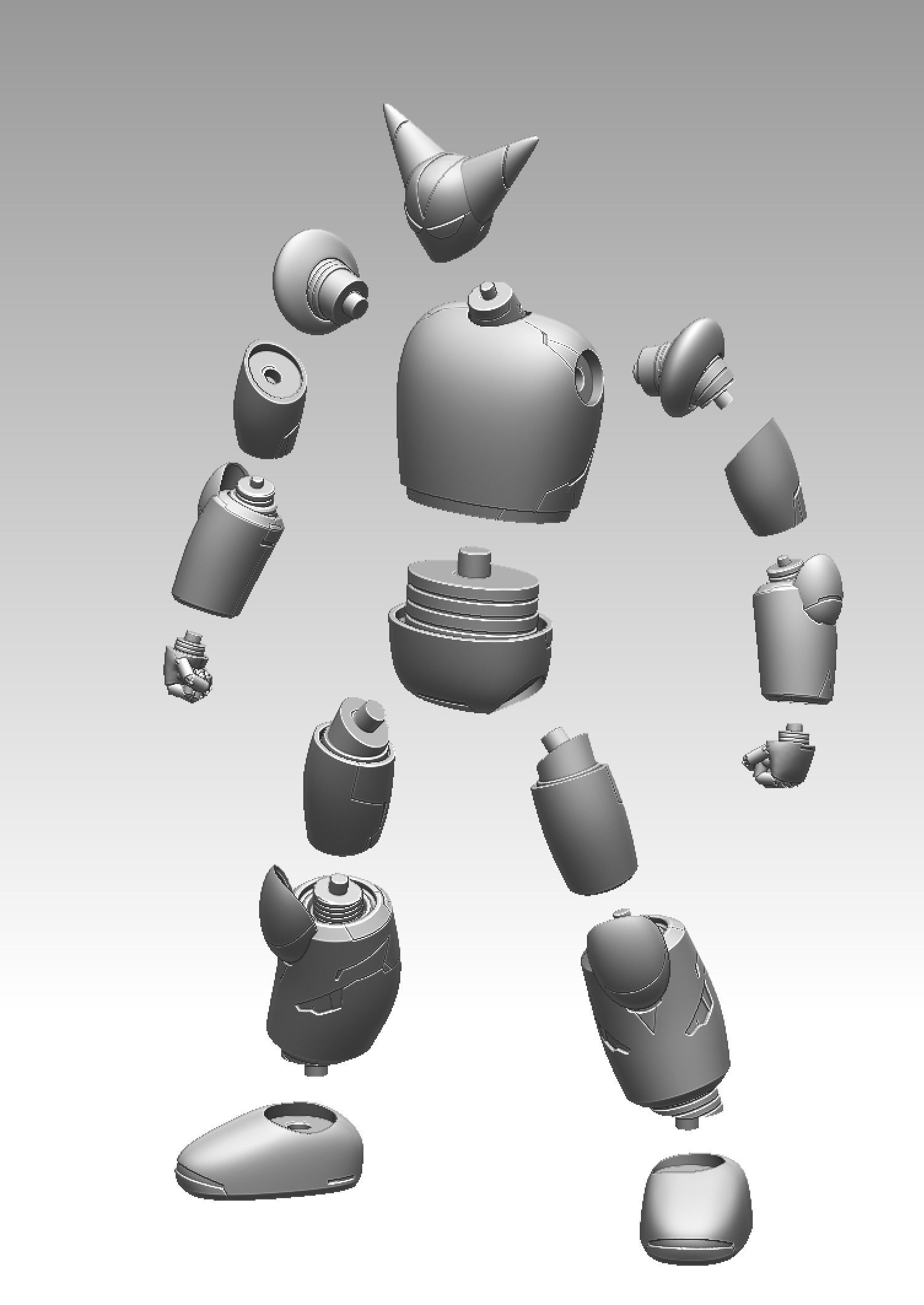 Black Ox 3D print model_2