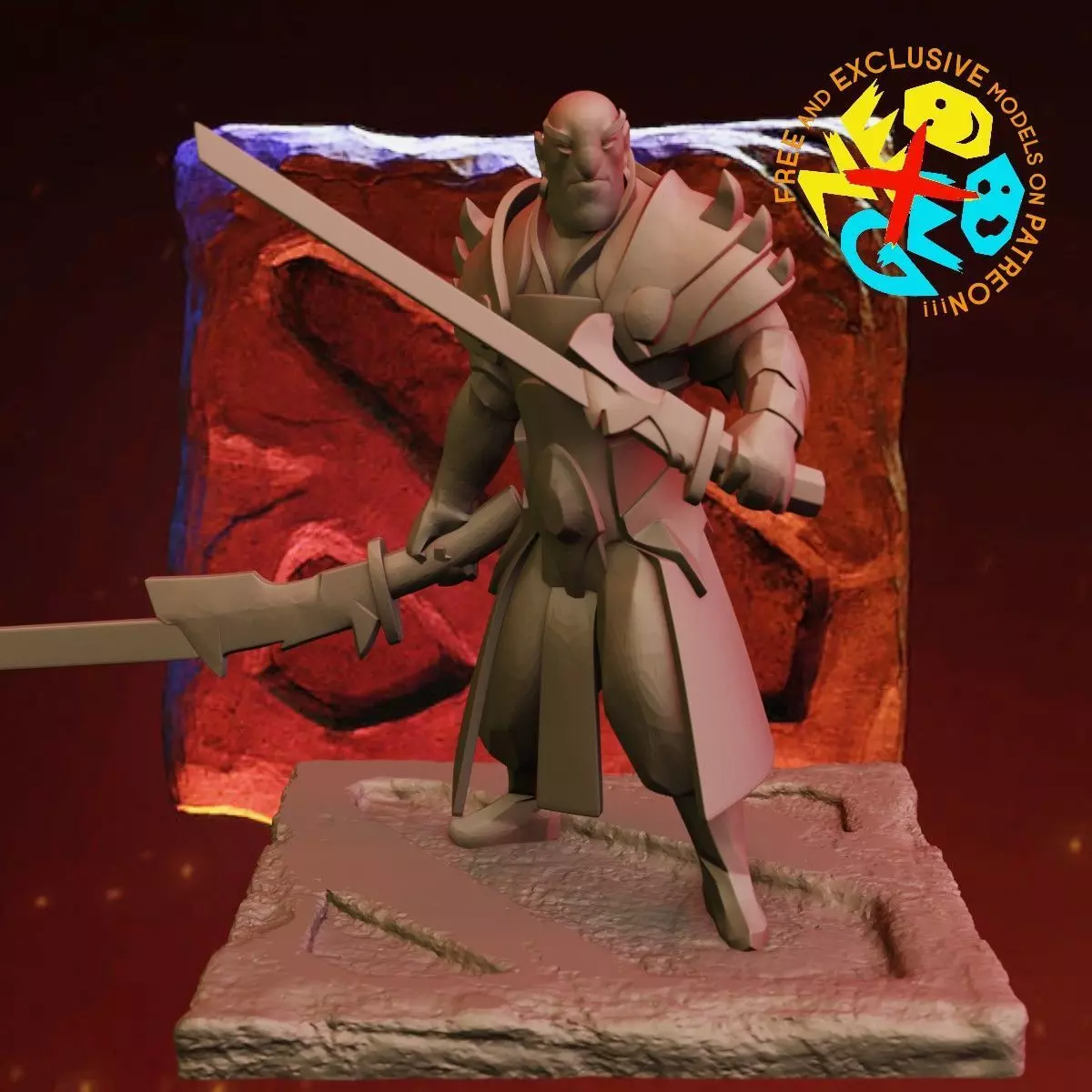 EMBER SPIRIT - DOTA 2 Free 3D print model