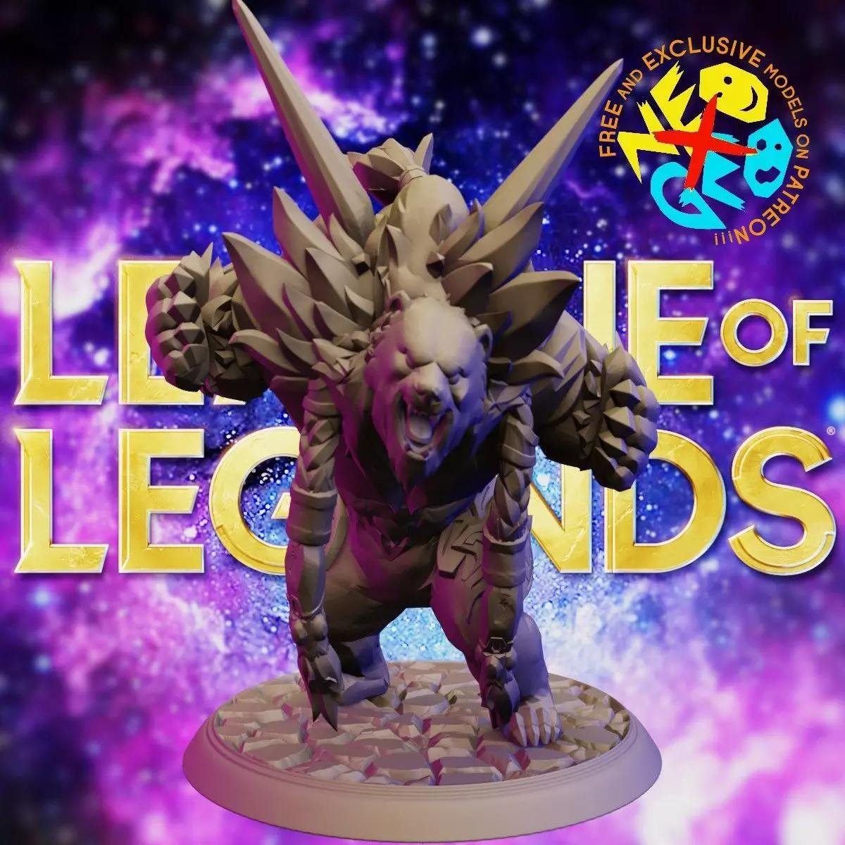 VOLIBEAR - LEAGUE OF LEGENDS 3D print model_0