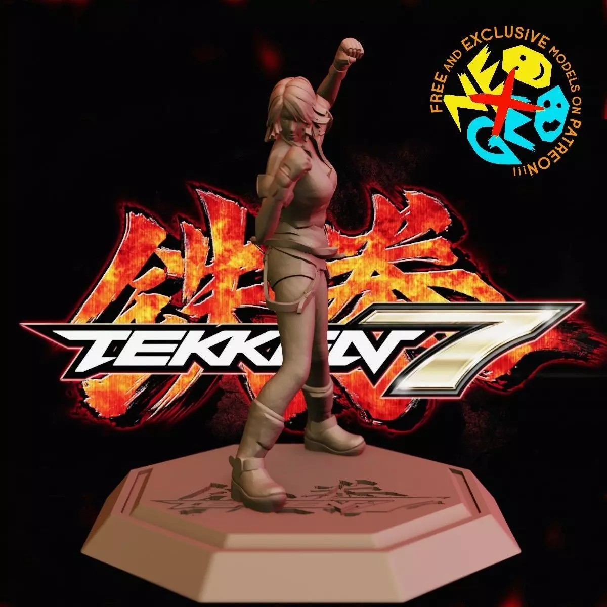 ASUKA - TEKKEN 7 3D print model