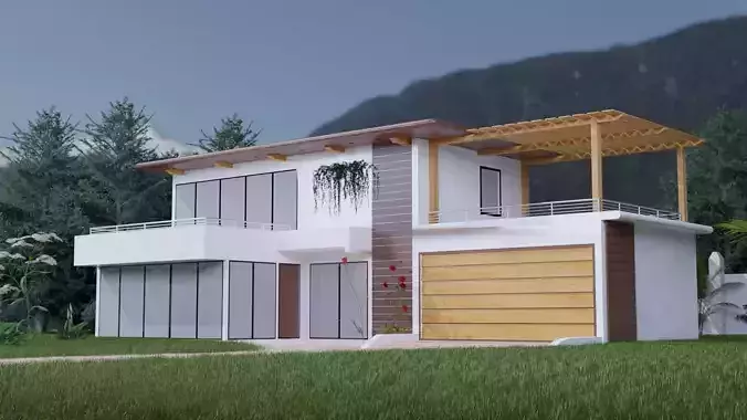 realistic house