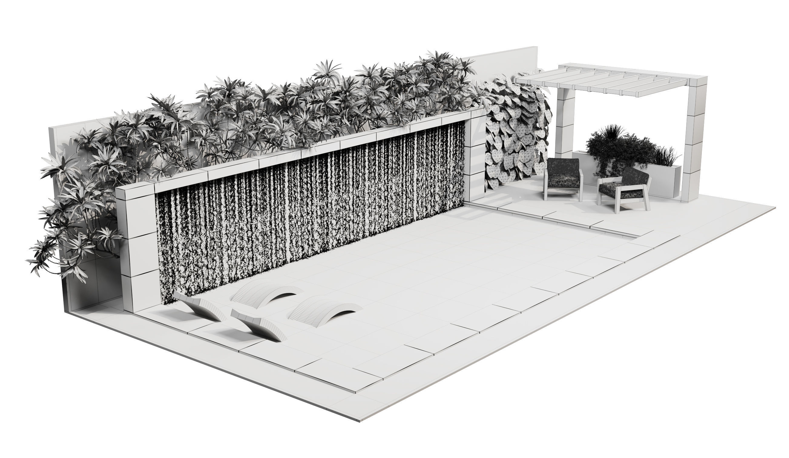 swimming pool 9 3D model_10