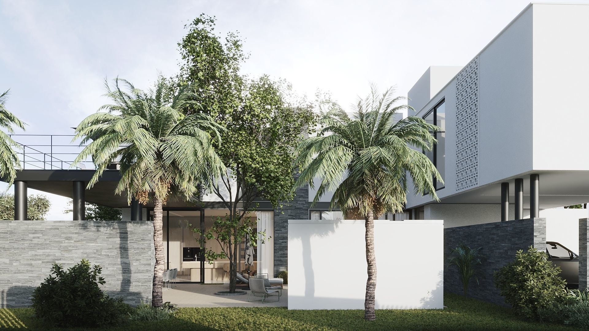 ProVis3D 038 - Modern Exterior Series Bianca 3D model_14