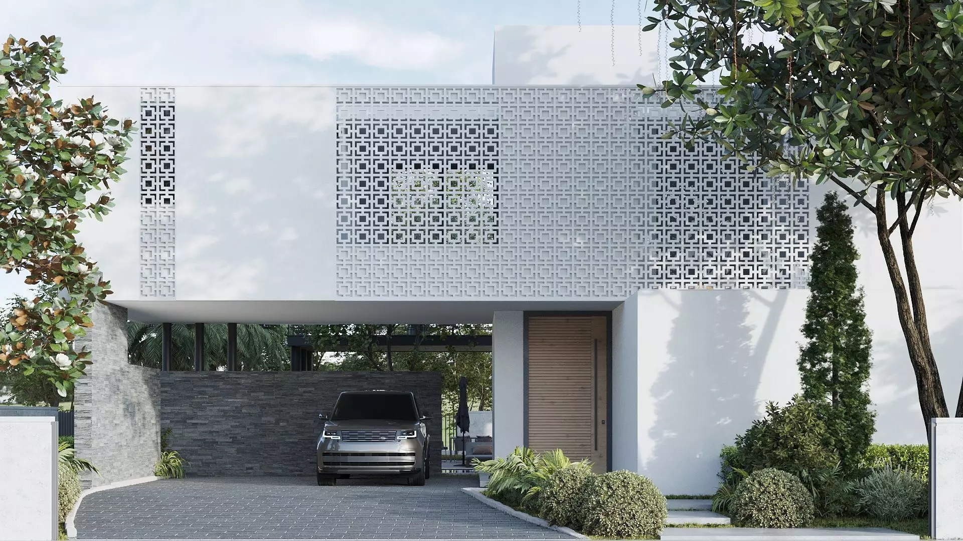 ProVis3D 038 - Modern Exterior Series Bianca 3D model_0