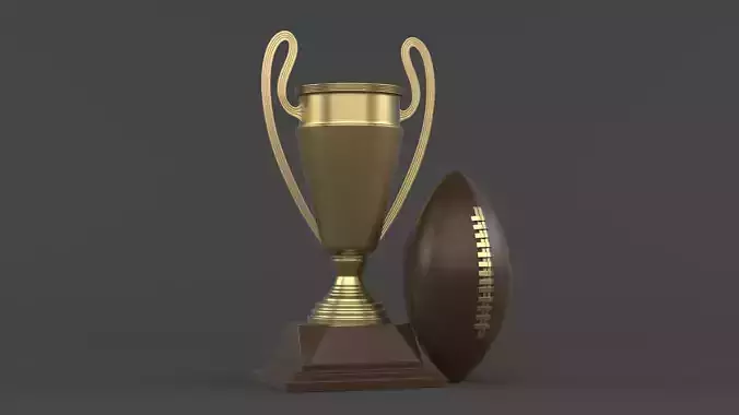 Trophy Cup 3D model