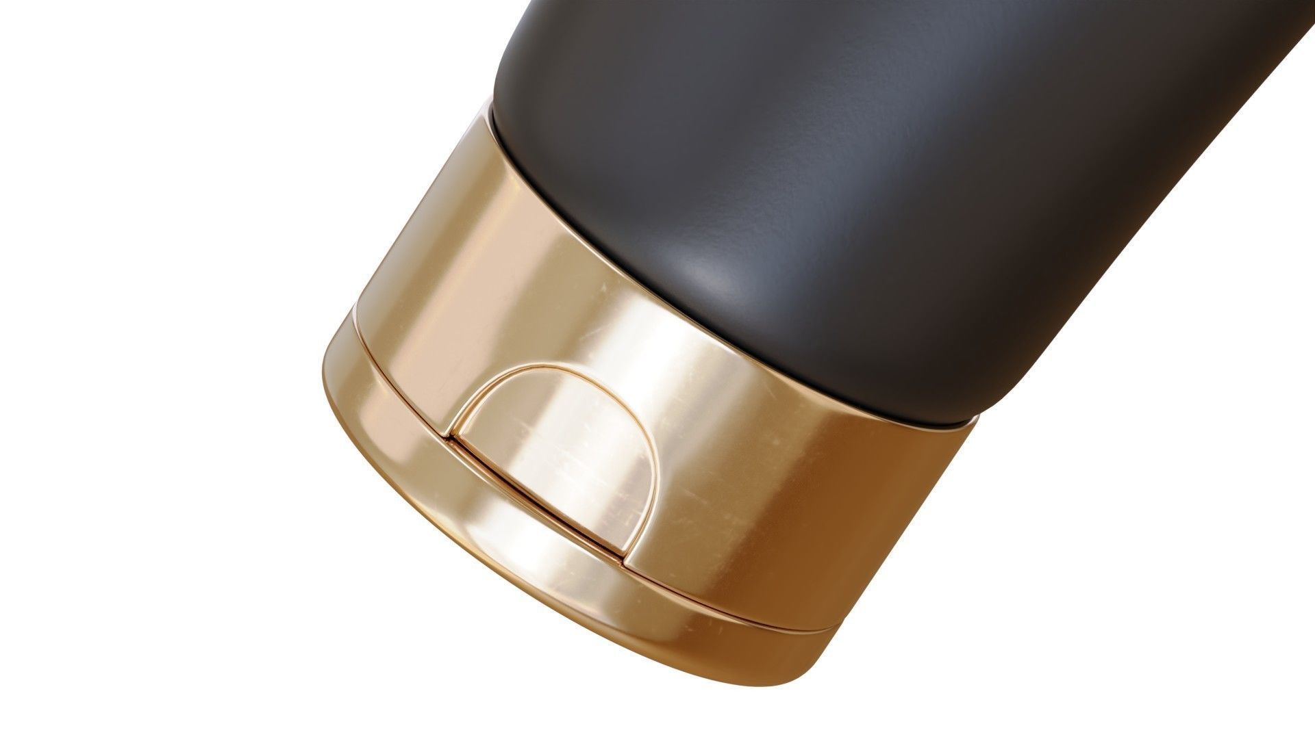 Black Cosmetic Tube 01 3D model_3