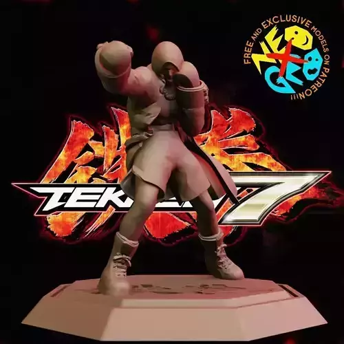 STEVE - TEKKEN 7 3D print model