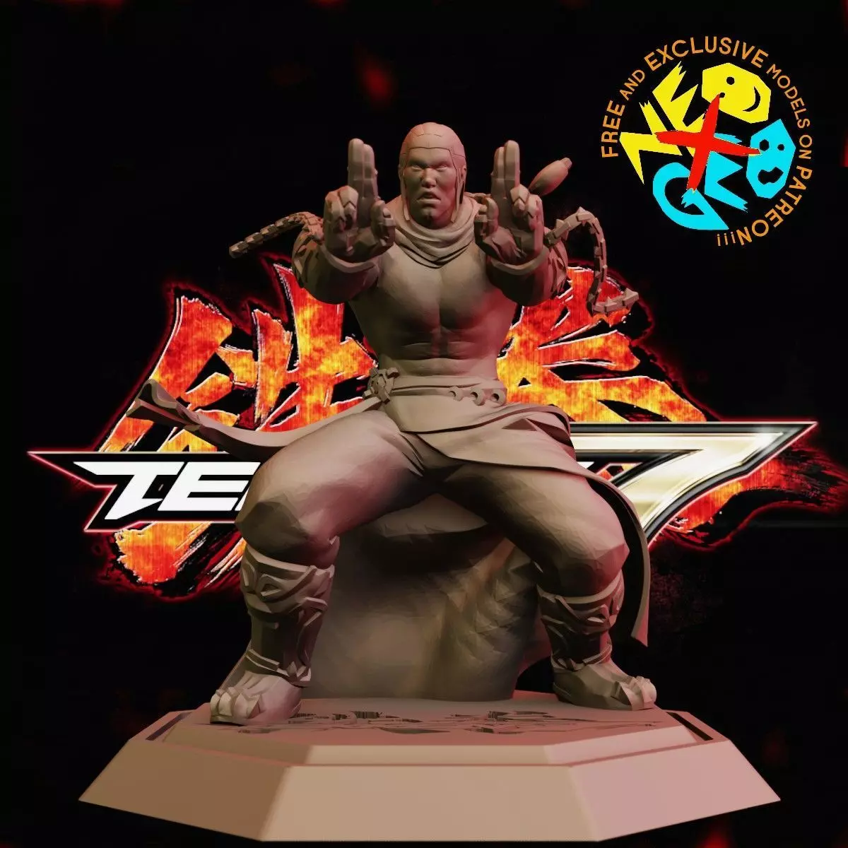 FENG - TEKKEN 7 Free 3D print model
