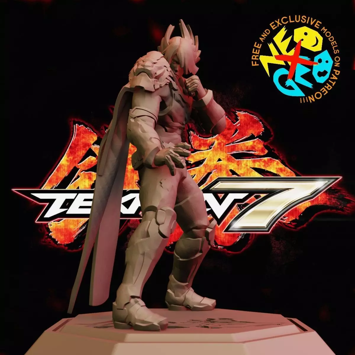 LARS - TEKKEN 7 3D print model_0