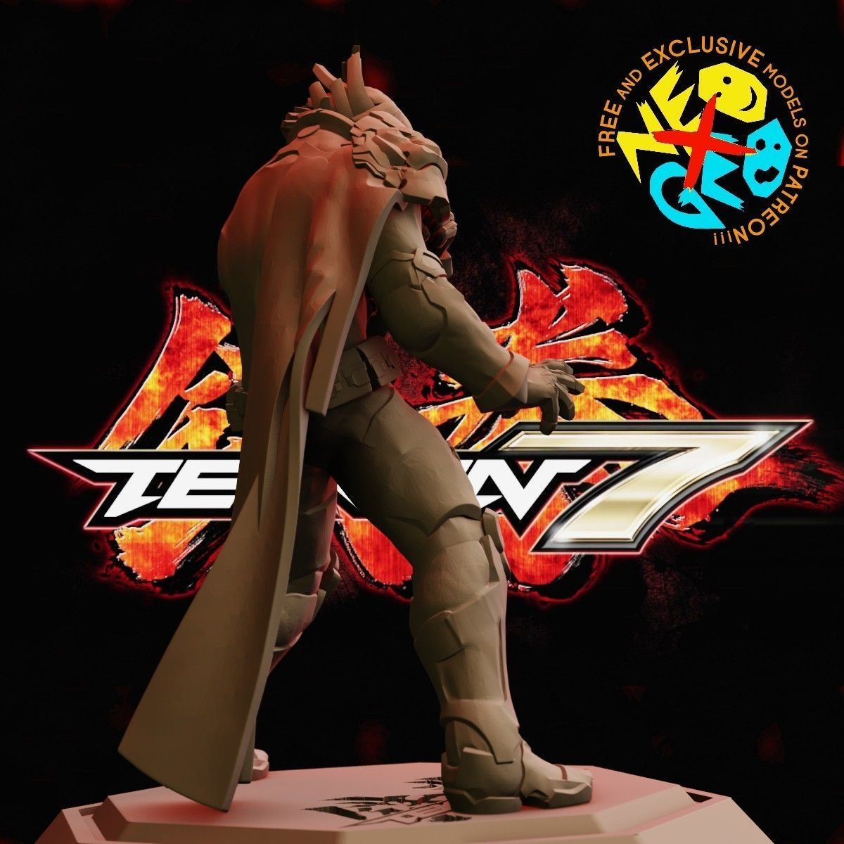 LARS - TEKKEN 7 3D print model_2