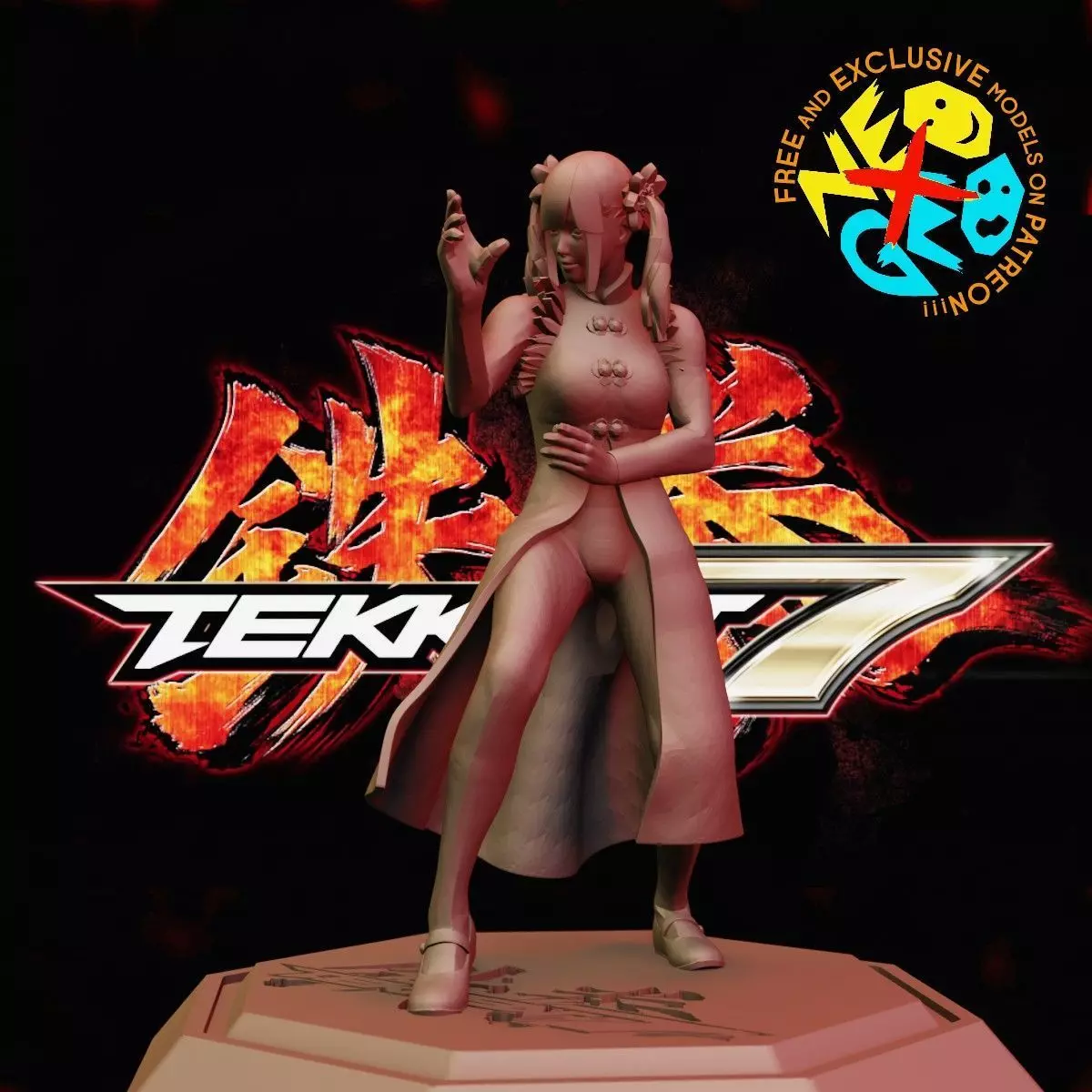 XIAOYU - TEKKEN 7 Free 3D print model