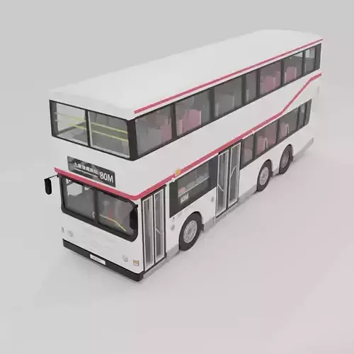 Dennis Dragon Bus 3D model