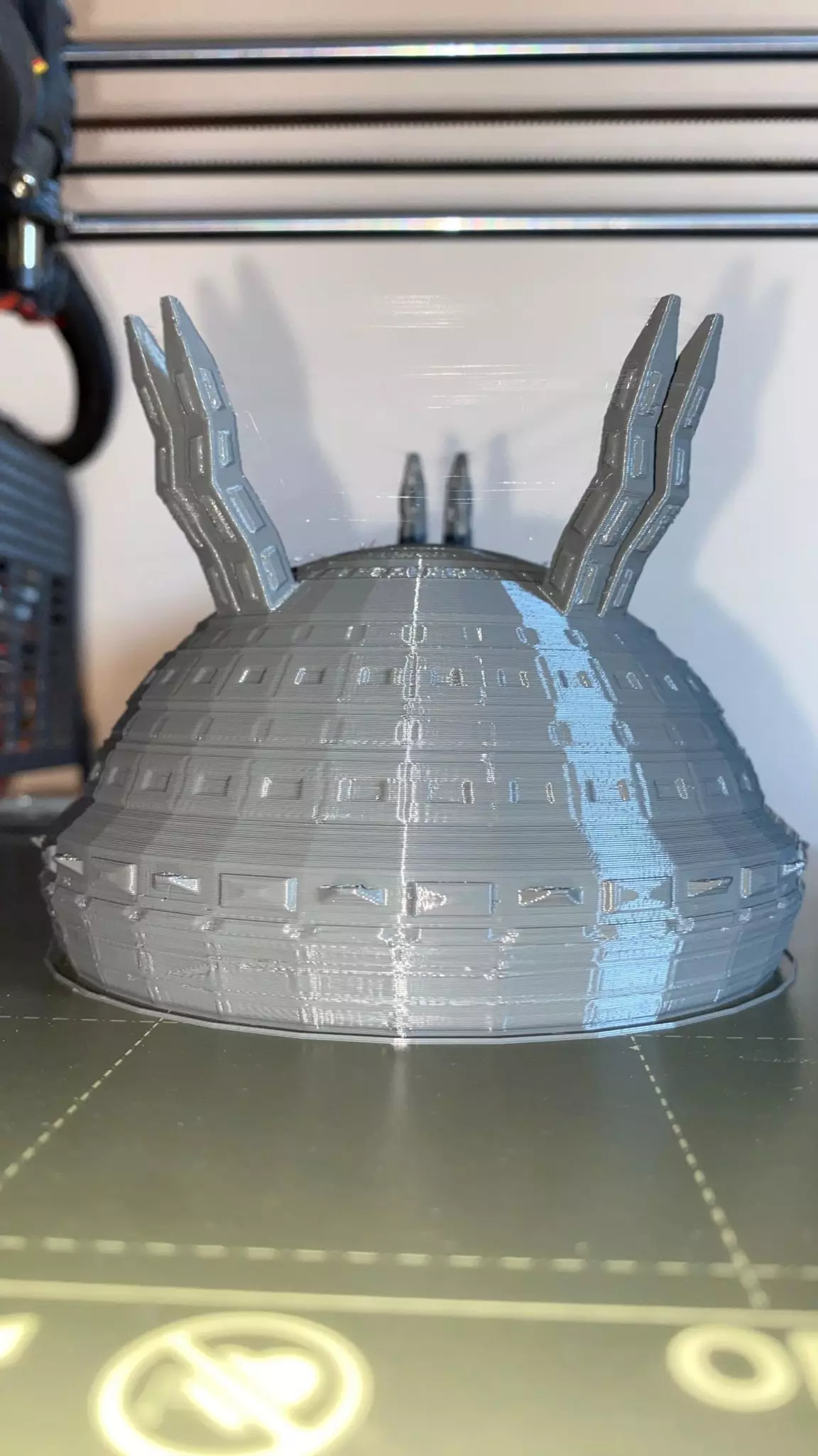 Space Ship Cup Free 3D print model