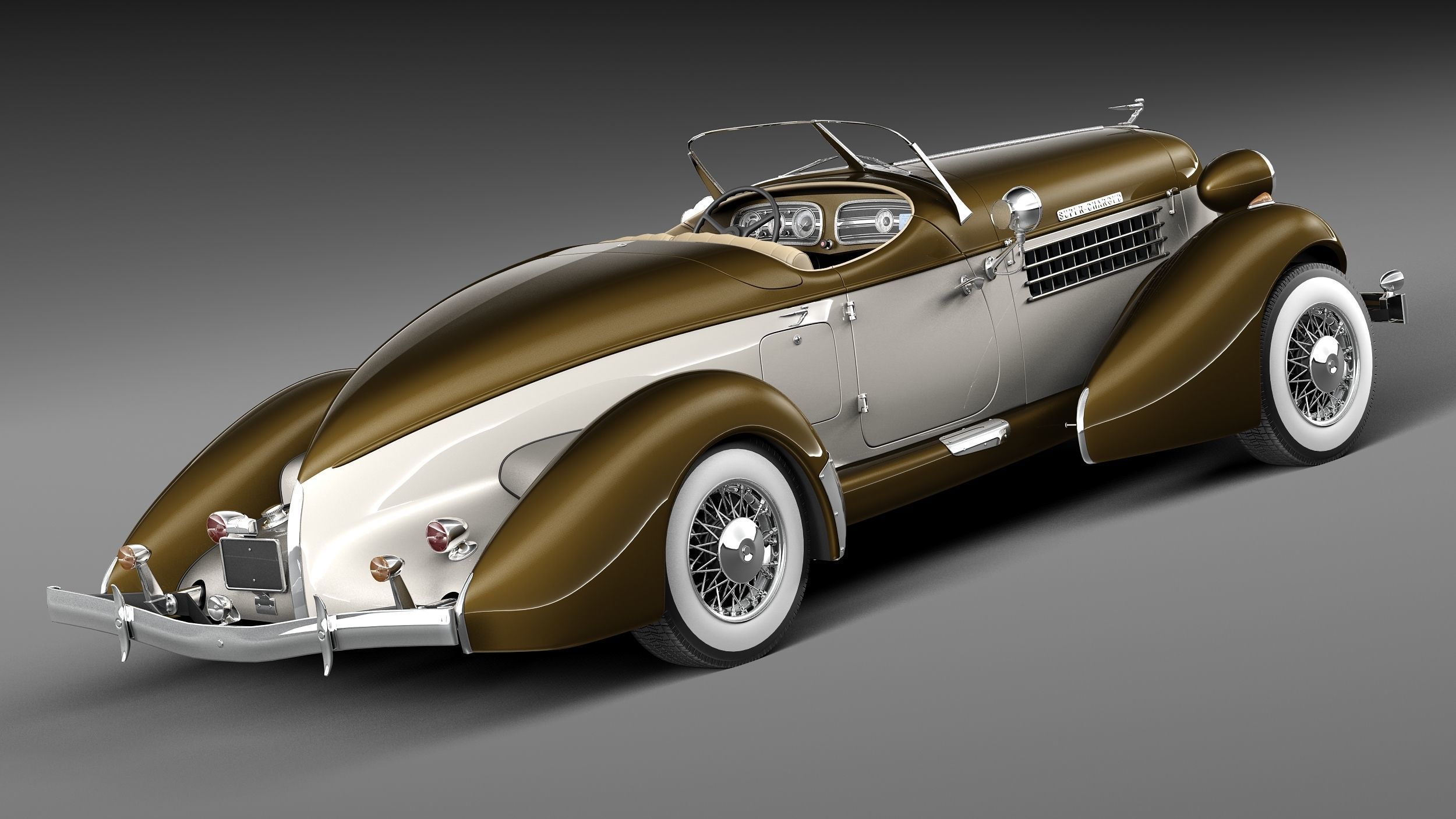 Auburn Speedster 851 3D model_4