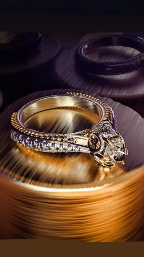 Greece Engagement Ring Very Aesthetic and Beautiful 3D model 3D print model